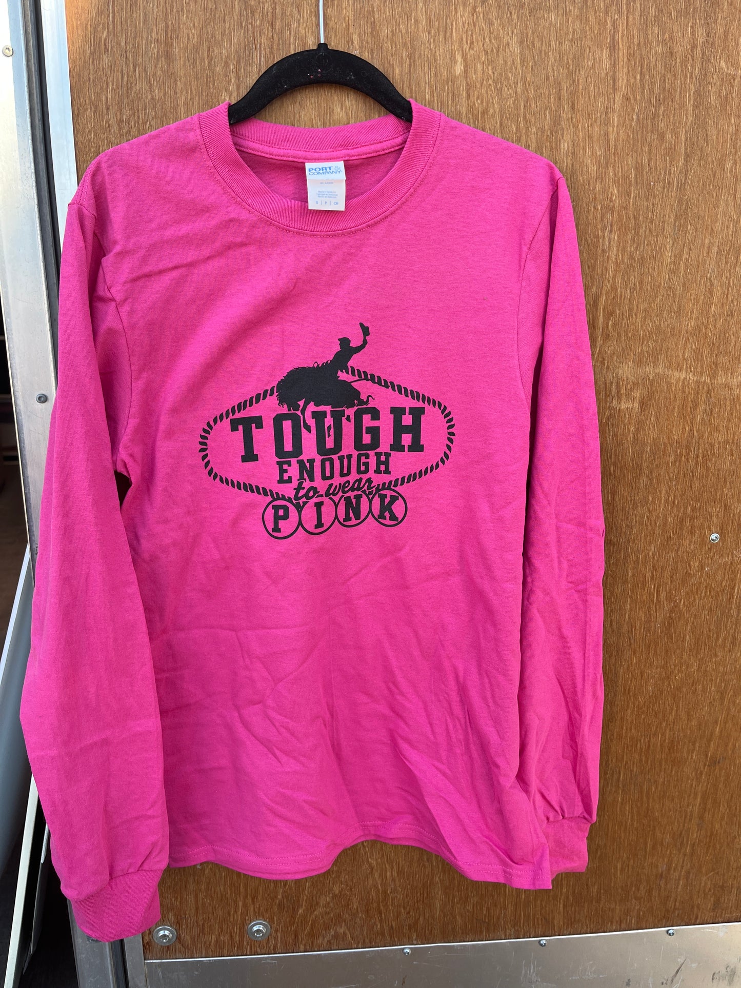 TETWP Pink LS Crewneck Tee