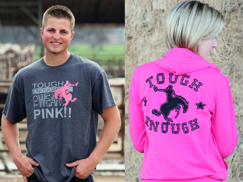 tough enough to wear pink western shirts
